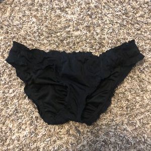 Black bikini bottoms